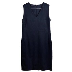 Calvin Klein Collection Italy Black Sleeveless Career Cocktail Dress IT 40 US 4